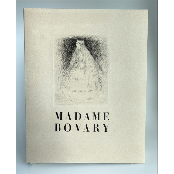 Michel Ciry - Madame Bovary, illustrierte Ausgabe von 1951 mit Wasser