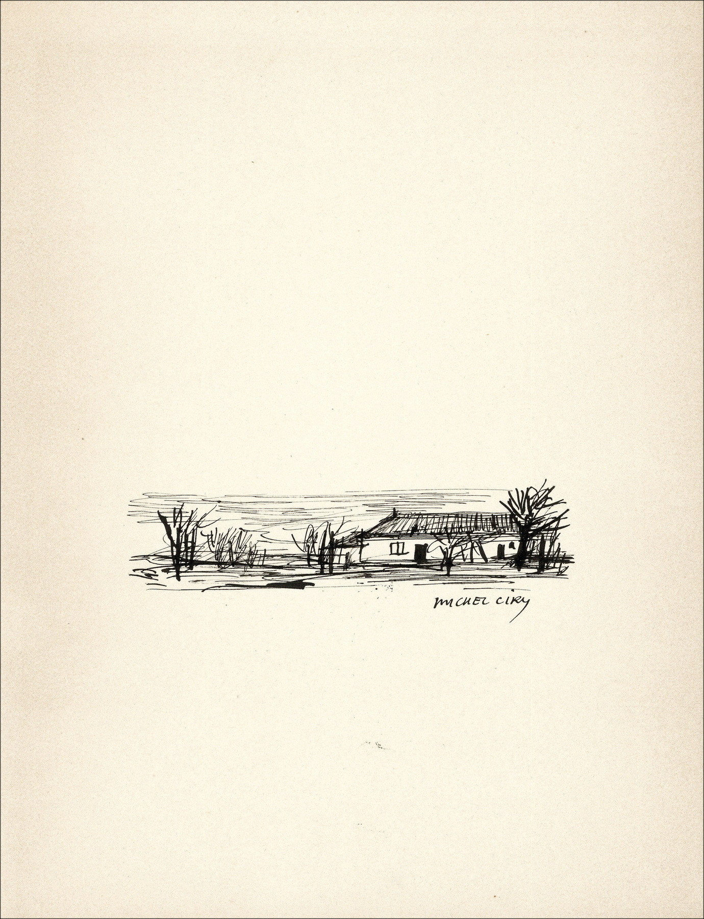 Michel Ciry – Madame Bovary, 1951 edición ilustrada con aguas fuertes