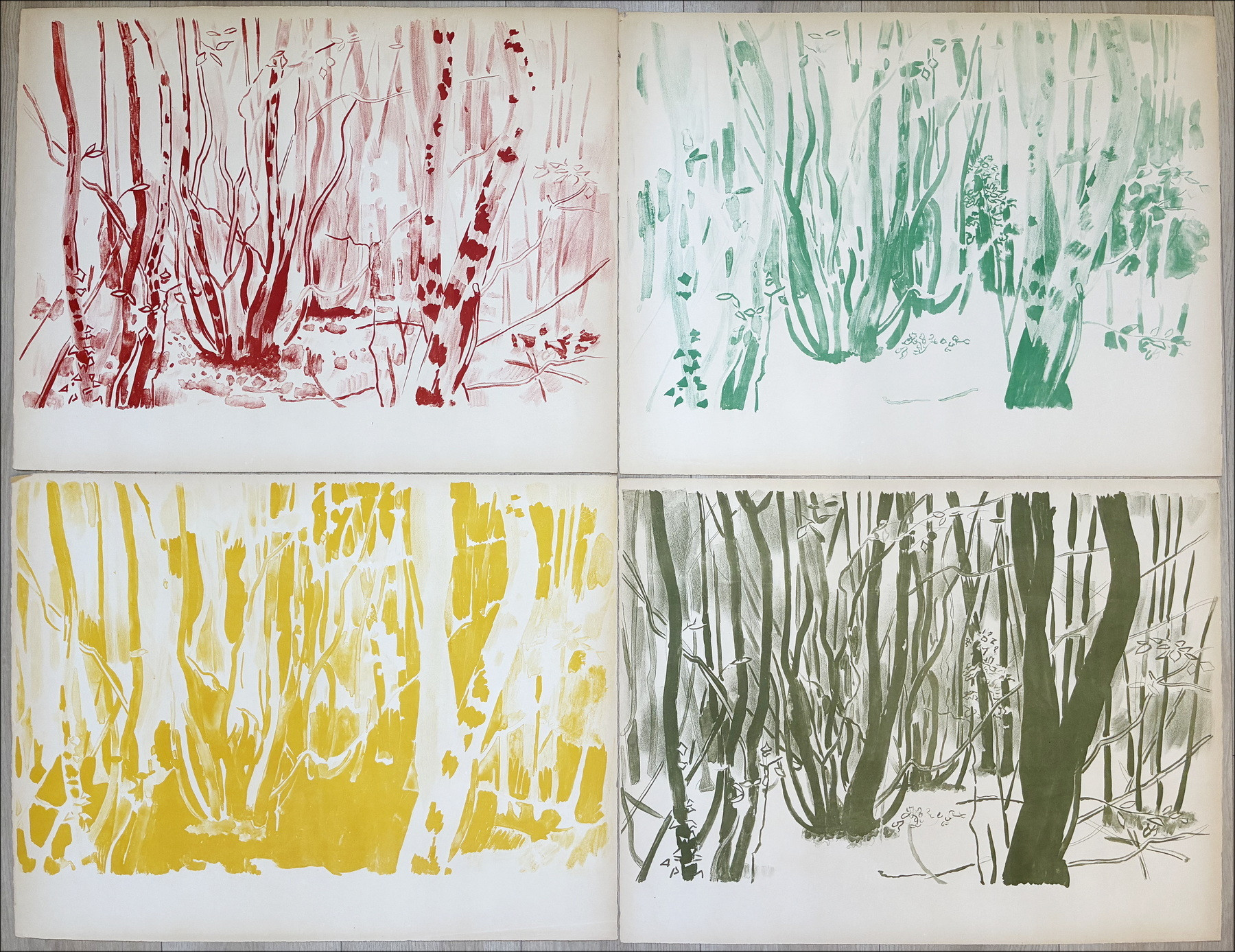 Georges Rohner - der Wald | Galerie 125