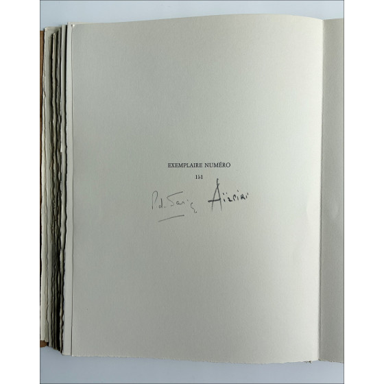 Paul Aizpiri – Pasión, libro ilustrado de litografías, 1960