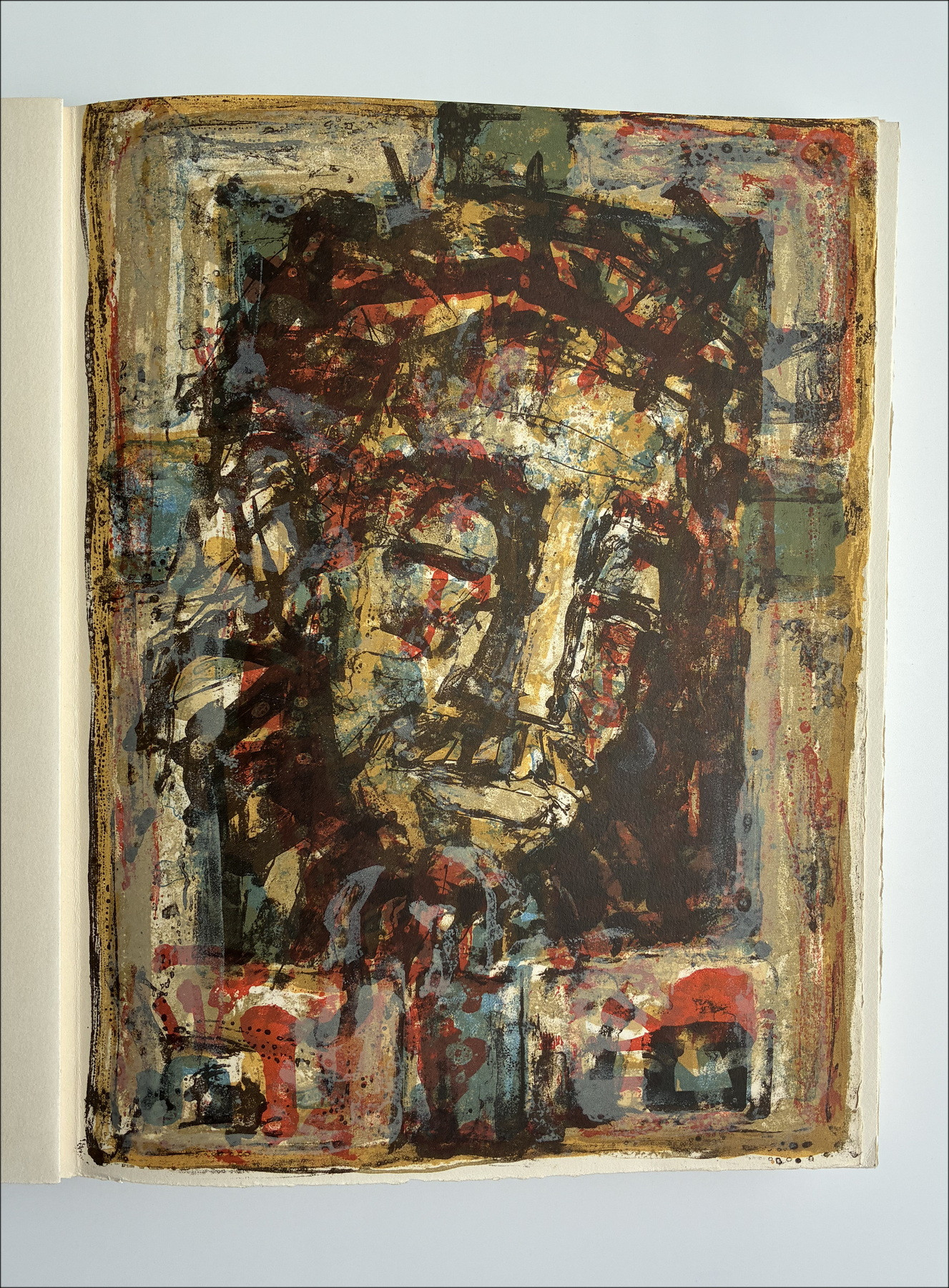 Paul Aïzpiri - Leidenschaft, illustrierte Arbeit von Lithographien, 1960