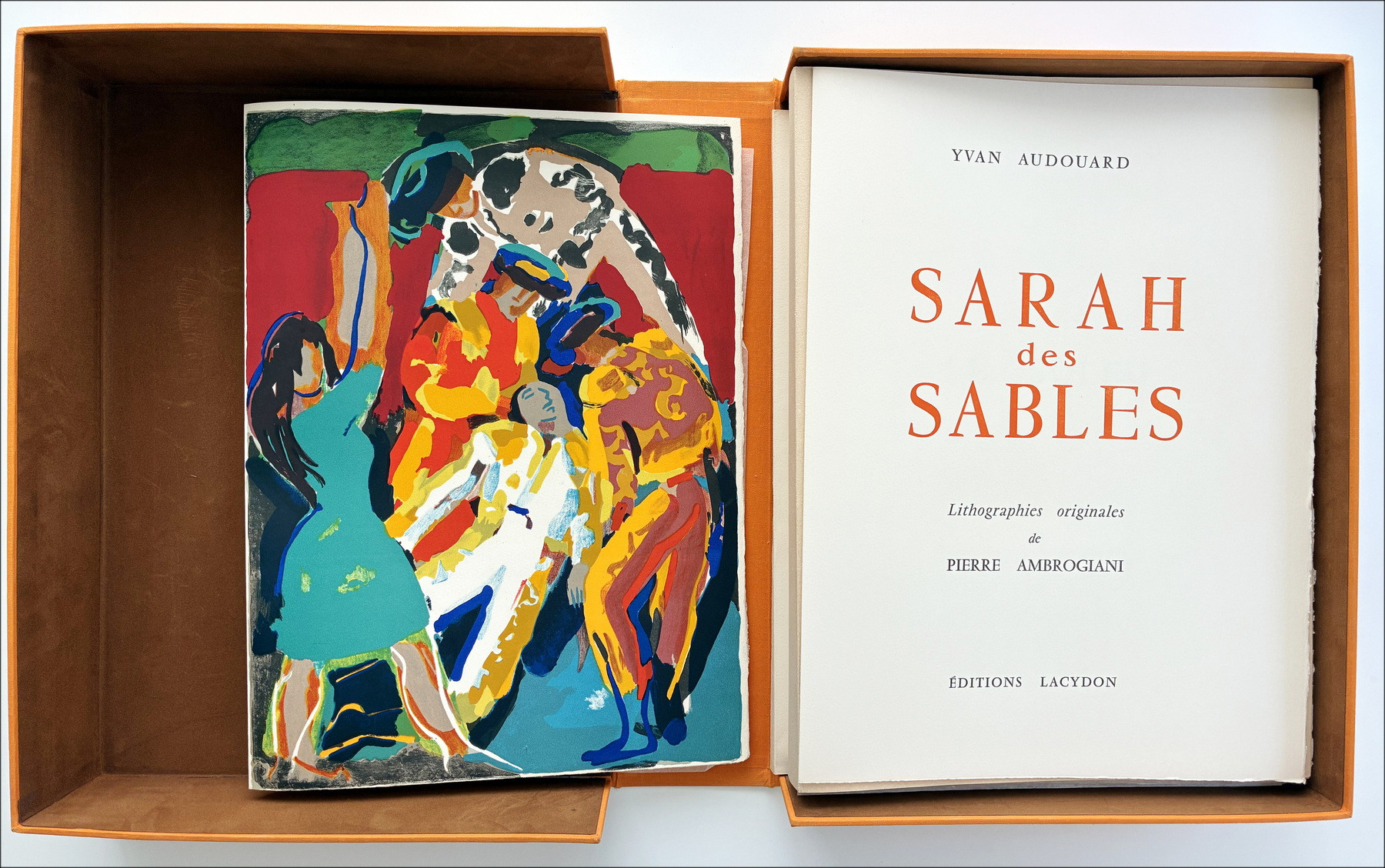 Pierre Ambrogiani – Sarah des sands, obra ilustrada, 1972
