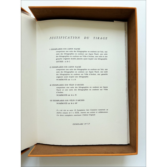 Pierre Ambrogiani – Sarah des sands, obra ilustrada, 1972
