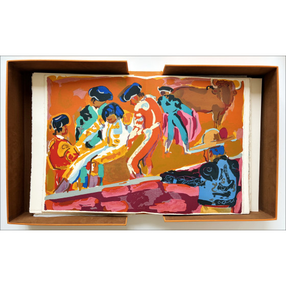 Pierre Ambrogiani – Sarah des sands, obra ilustrada, 1972
