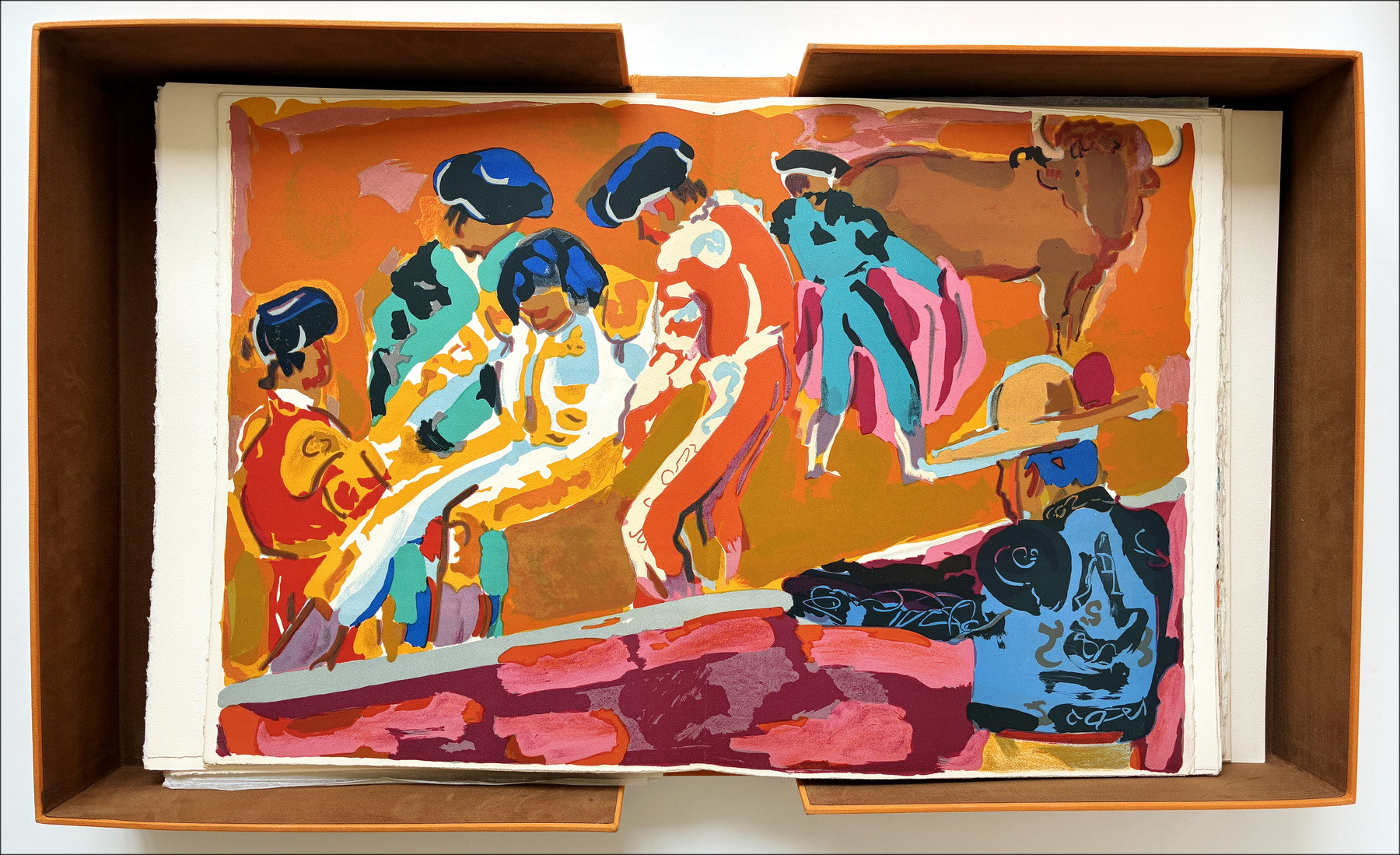 Pierre Ambrogiani – Sarah des sands, obra ilustrada, 1972