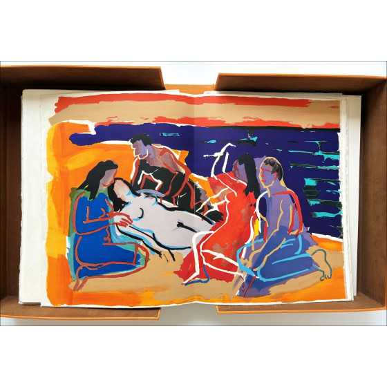 Pierre Ambrogiani – Sarah des sands, obra ilustrada, 1972