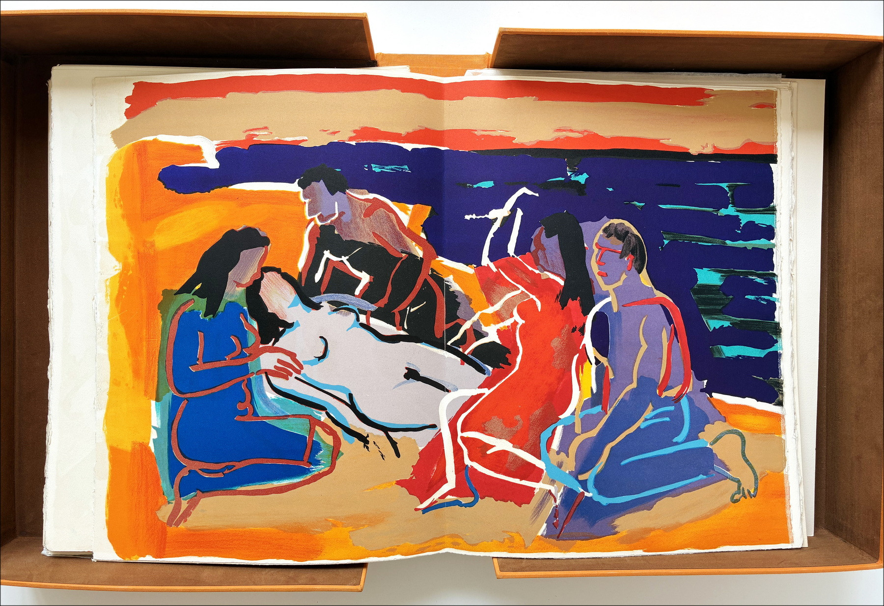 Pierre Ambrogiani – Sarah des sands, obra ilustrada, 1972