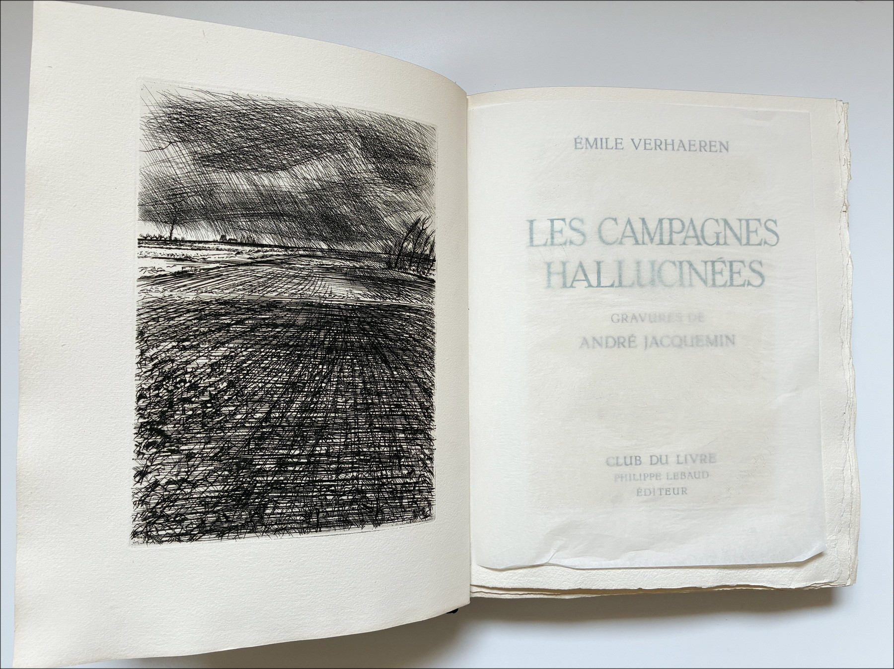 André Jacquemin - Hallucinated campaigns, engravings, 1962