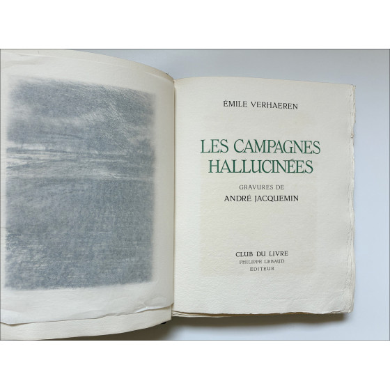 André Jacquemin – Les Campagnes alucinados, grabados, 1962