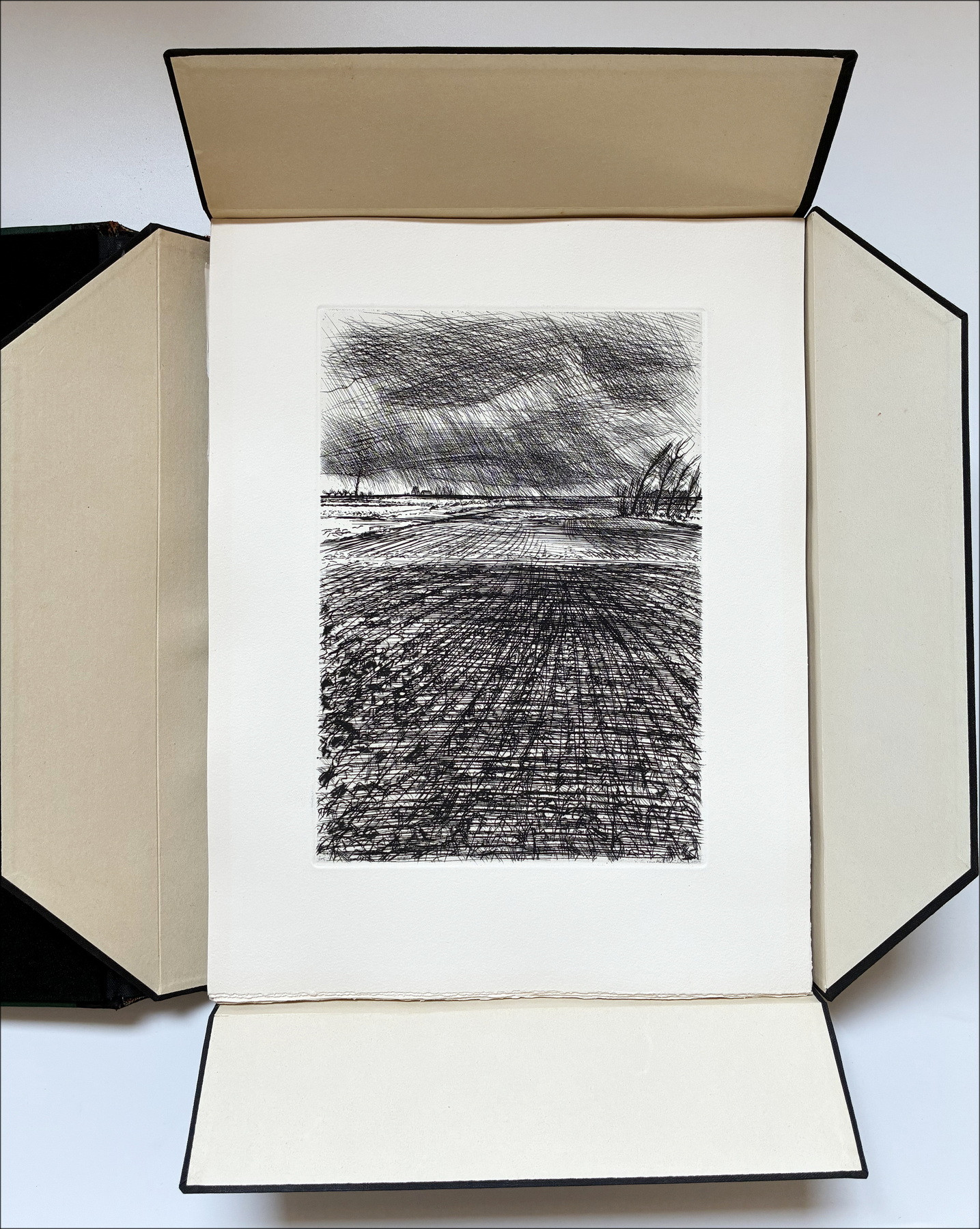 André Jacquemin - Hallucinated campaigns, engravings, 1962