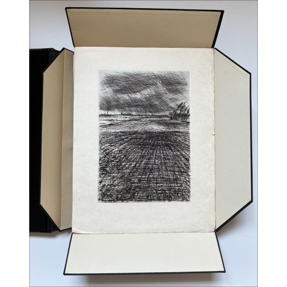André Jacquemin – Les Campagnes hallucinées, gravures, 1962