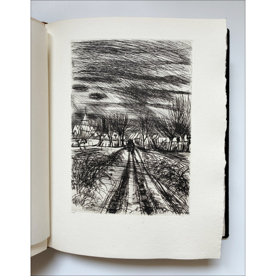 André Jacquemin – Les Campagnes alucinados, grabados, 1962