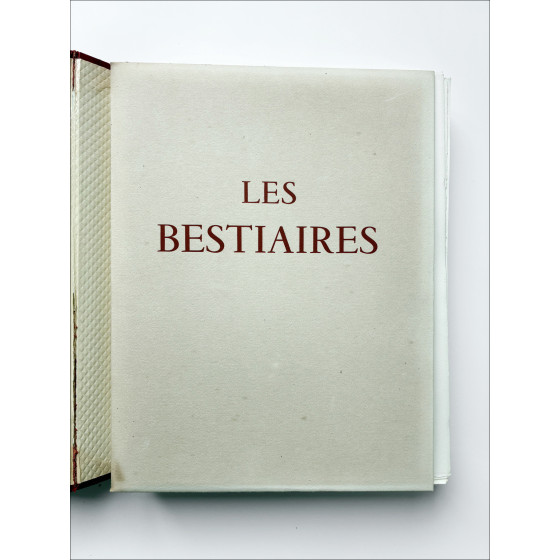 Yves Brayer – Bestiary, ilustrado 1956