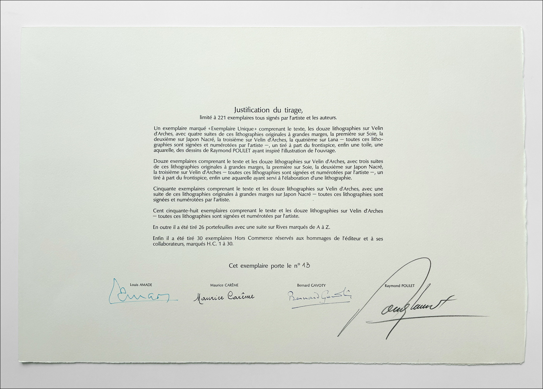 Raymond Chicken - The Four Seasons, 12 Litografie, 1980