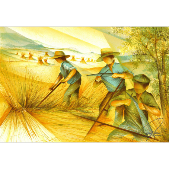 Raymond Poulet – Les quatre saisons, 12 lithographies, 1980