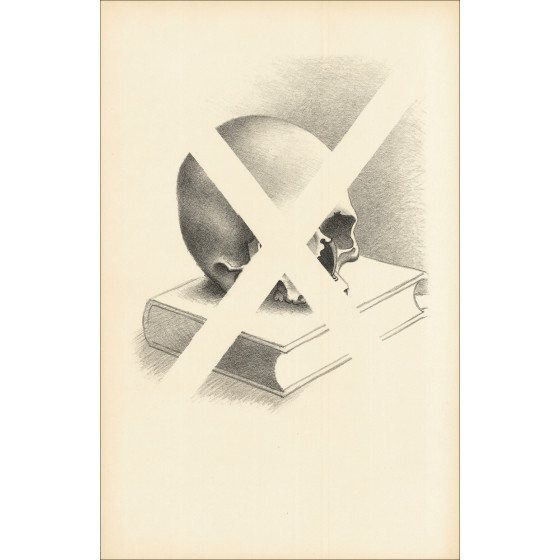 Georges Rohner – Lot de 10 lithographies originales rayées, œuvres uni