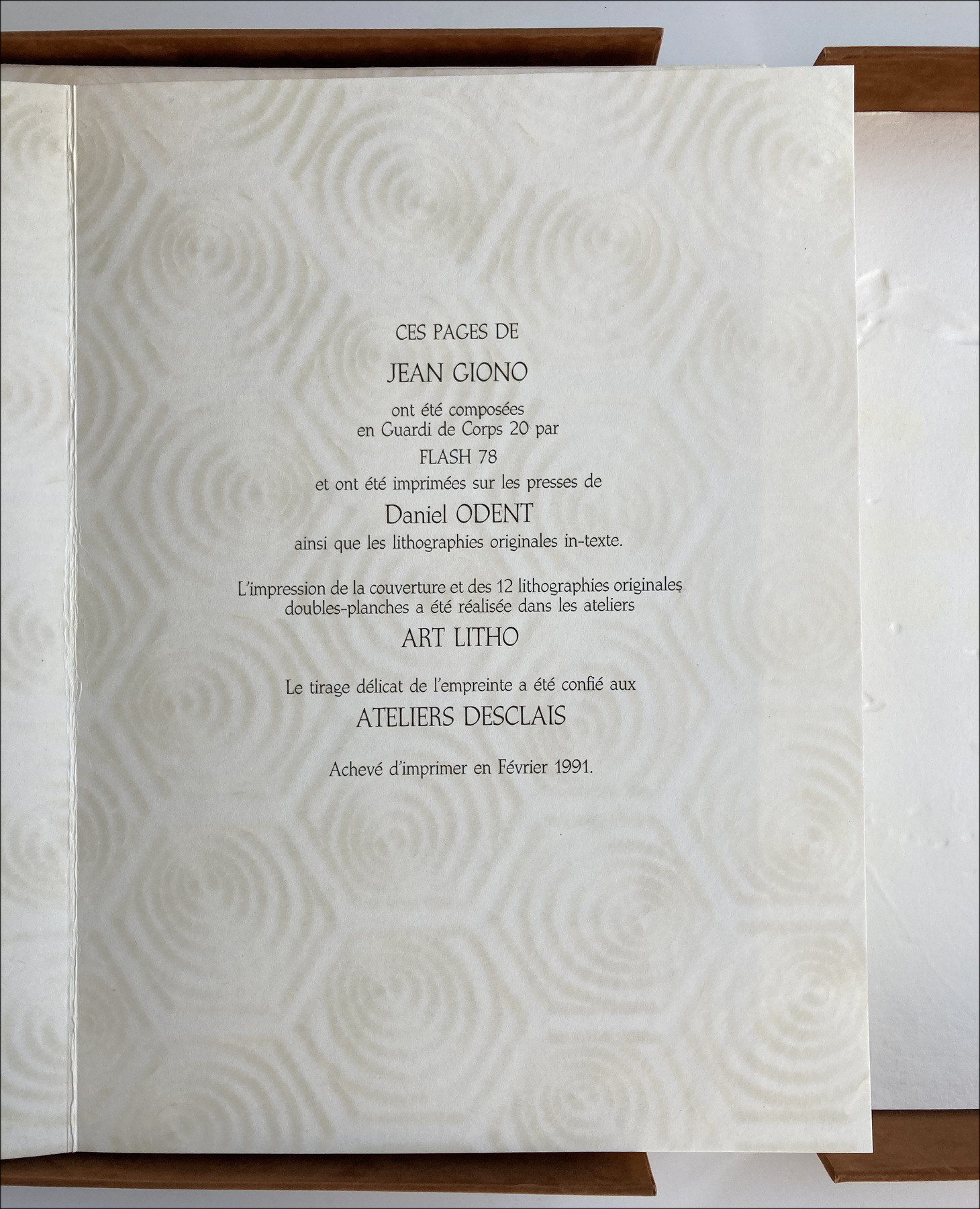 Michel Joyenne & Giono - Provence, Illustrated Book 1991
