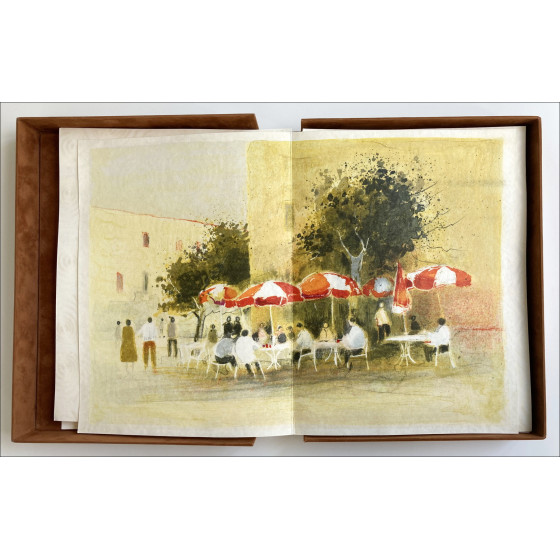 Michel Joyenne & Giono - Provence, illustriertes Buch 1991