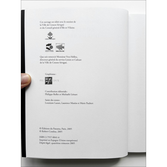 Robert Combas - written works with original drawing, 2005