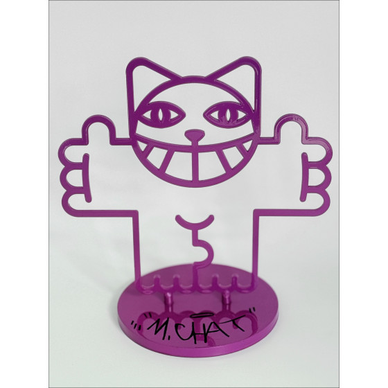 M.Chat (Thoma Vuille) - Skulpturstahl-Chat, 2014