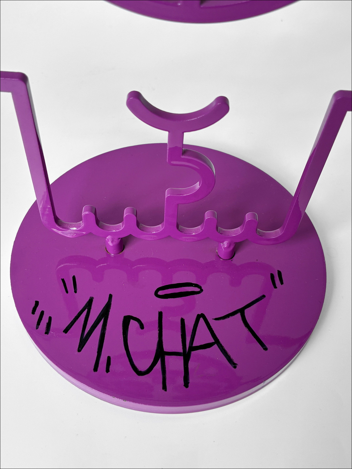 M.Chat (Thoma Vuille) - Skulpturstahl-Chat, 2014