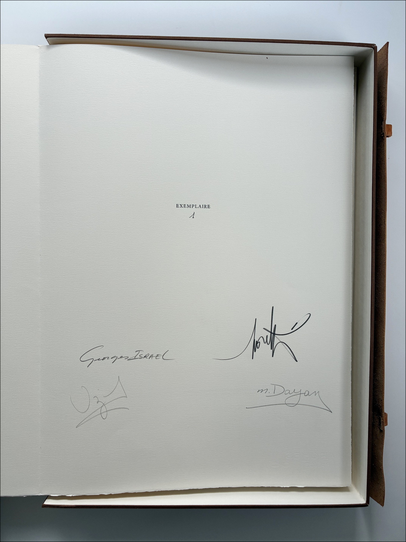 Raymond Moretti - Massada, Portfolio with Lithographs, 1982