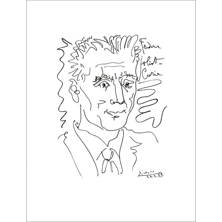 Achat Lith Pablo Frédéric Joliot-Curie door Pablo PICASSO