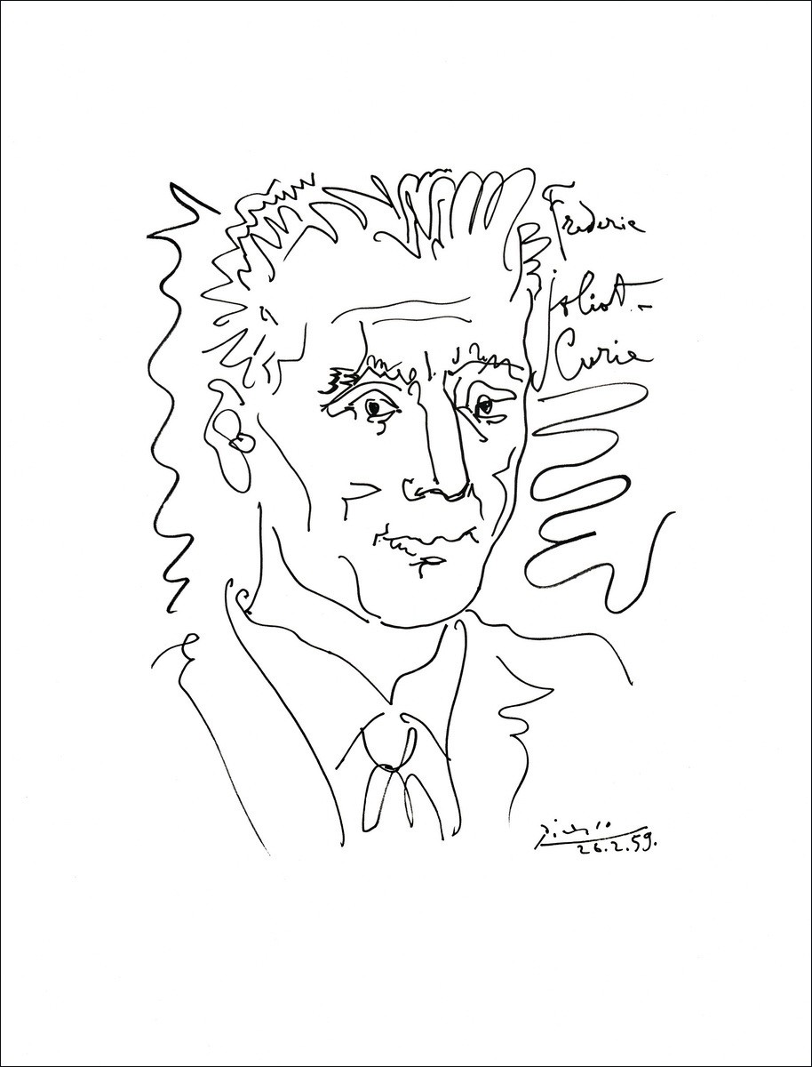 Acquisto Litografia di Frédéric Joliot-Curie di Pablo PICASSO