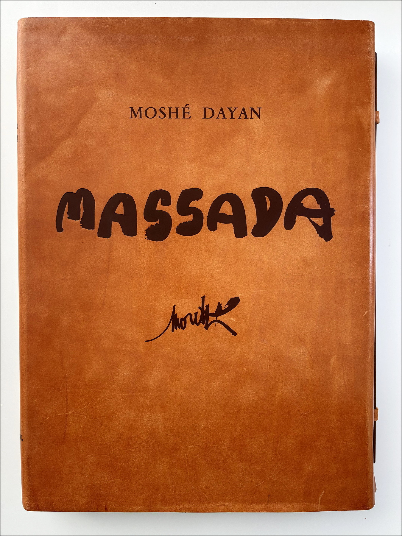 Raymond Moretti - Massada, Portfolio mit Lithographien, 1982