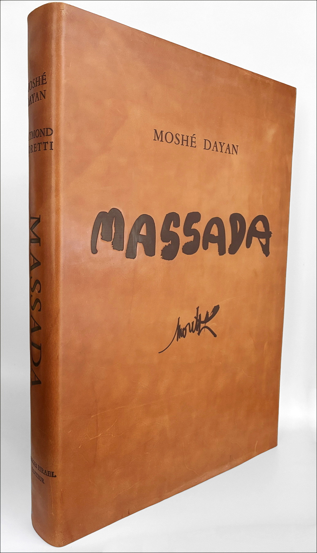 Raymond Moretti - Massada, Portfolio with Lithographs, 1982