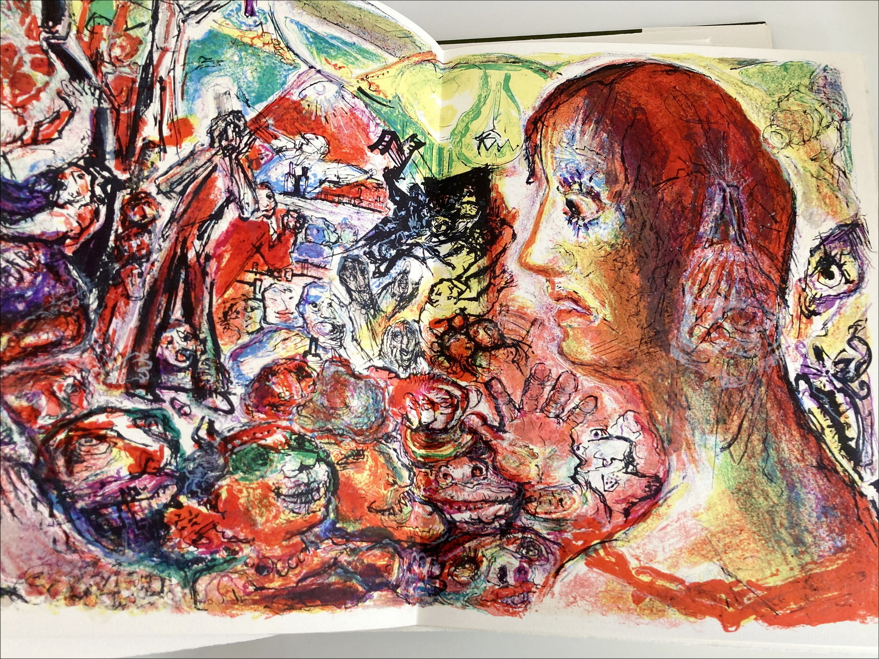 Pierre Parsus – Regain, portfolio avec lithographies, 1972