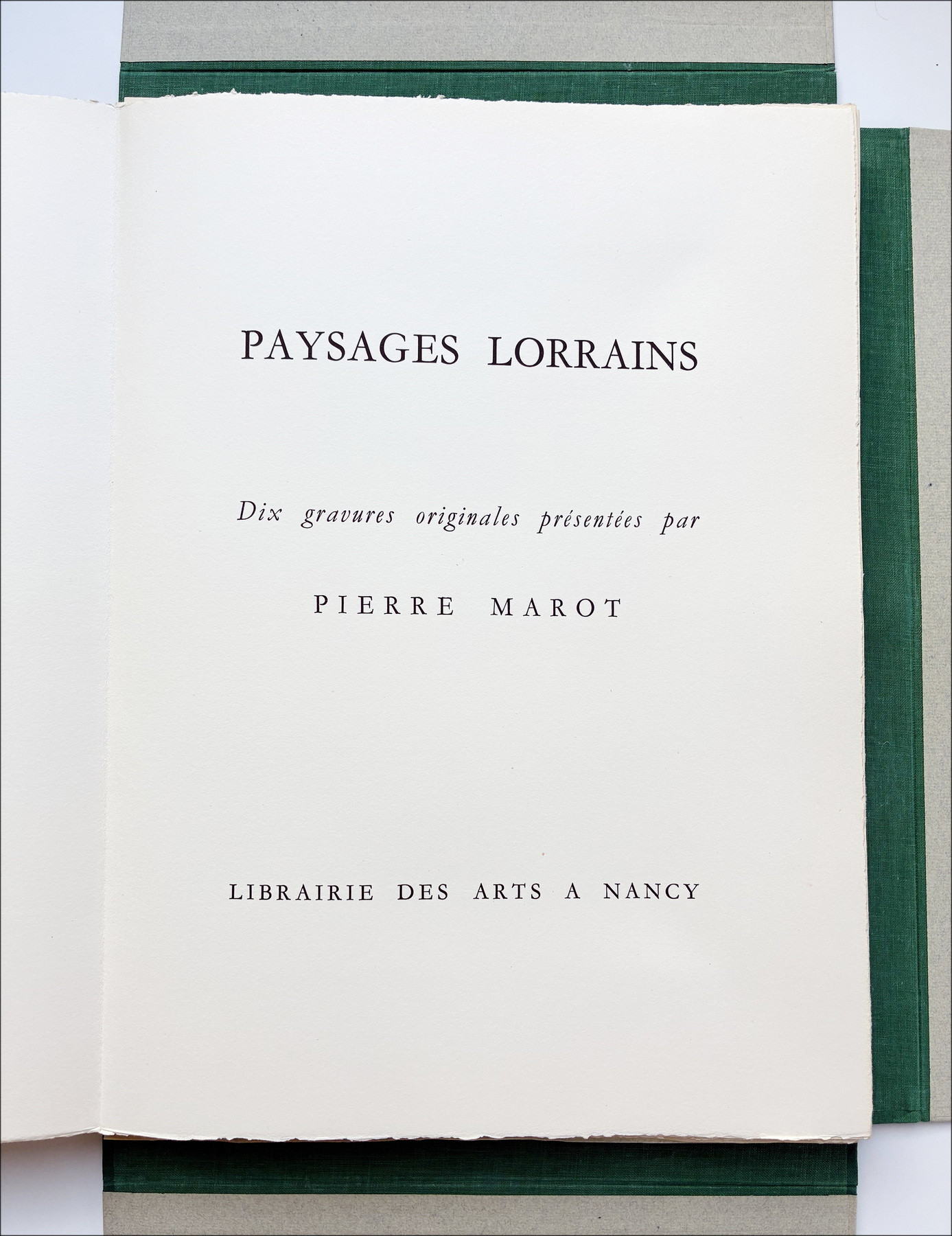 Pierre Marot - Lornae Paesaggi, Incisioni del portafoglio, 1950