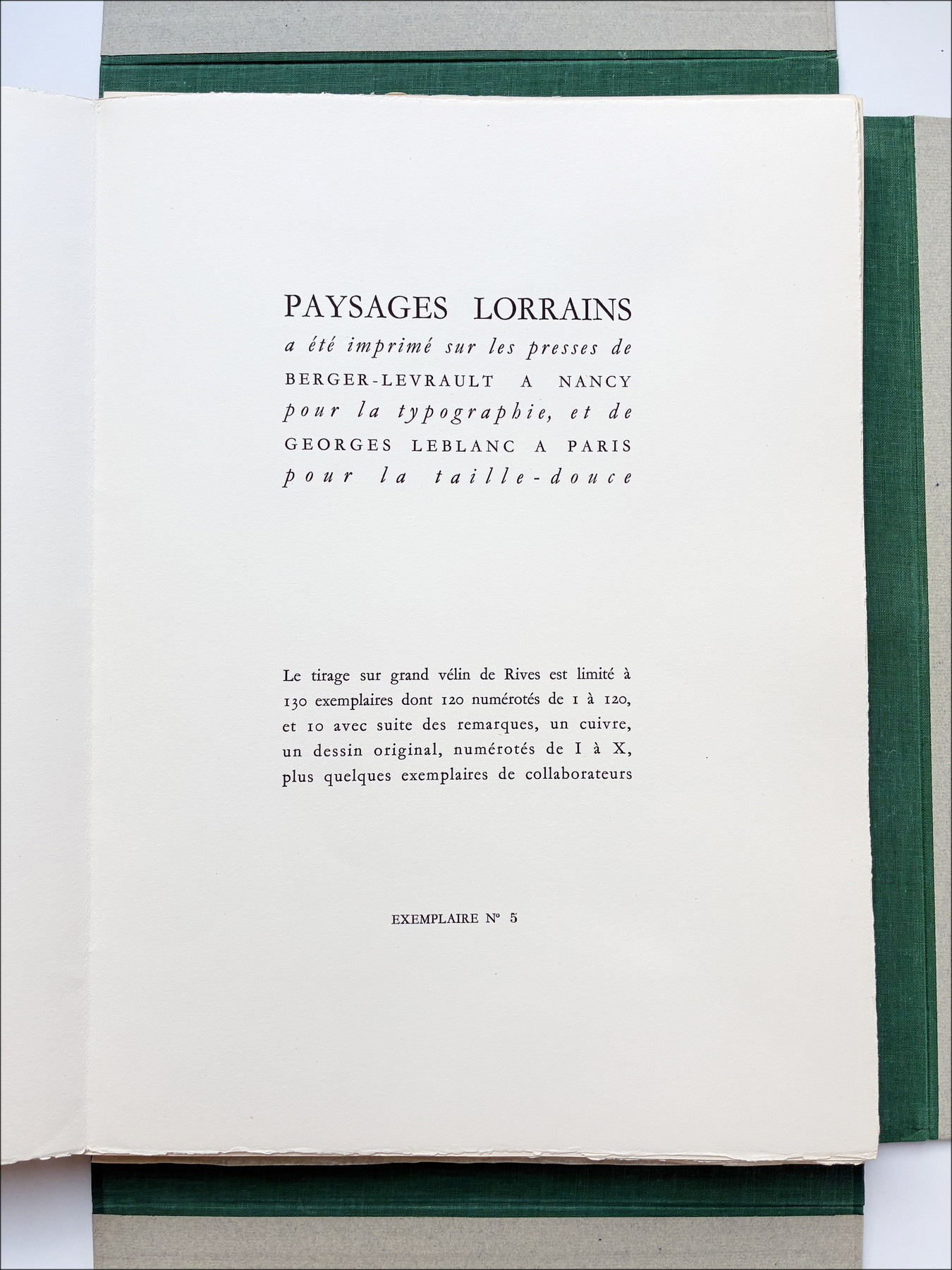 Pierre Marot – Paysages lorrains, portfolio gravures, 1950