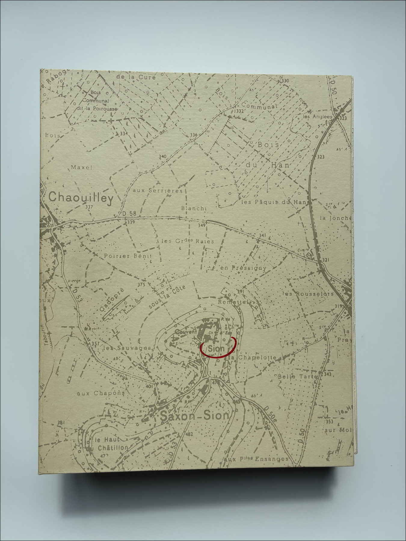 Maurice Barrès – La Colline inspirée, livre illustré 1962