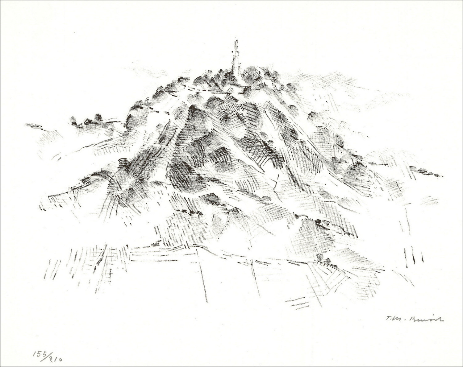 Maurice Barrès - Inspirational Hill, Illustrata Book 1962