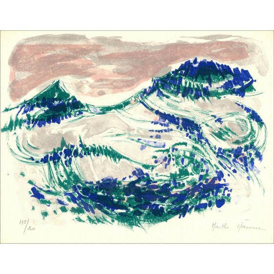Maurice Barrès - Inspirational Hill, illustriertes Buch 1962