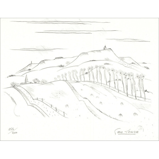 Maurice Barrès – La Colline inspirée, livre illustré 1962