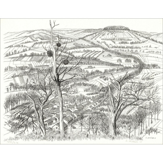 Maurice Barrès – La Colline inspirée, livre illustré 1962