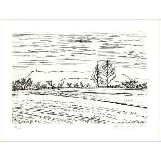 Maurice Barrès - Inspirational Hill, Illustrata Book 1962