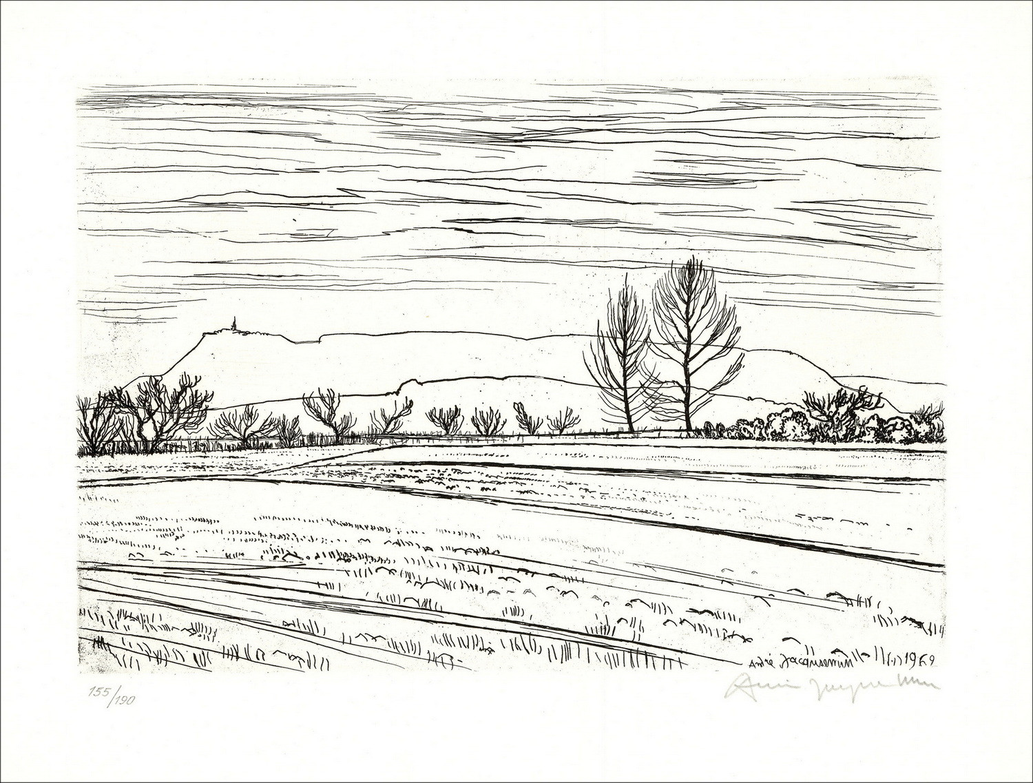 Maurice Barrès - Inspirational Hill, illustriertes Buch 1962