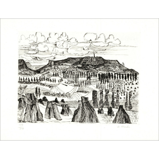 Maurice Barrès – La Colline inspirée, livre illustré 1962