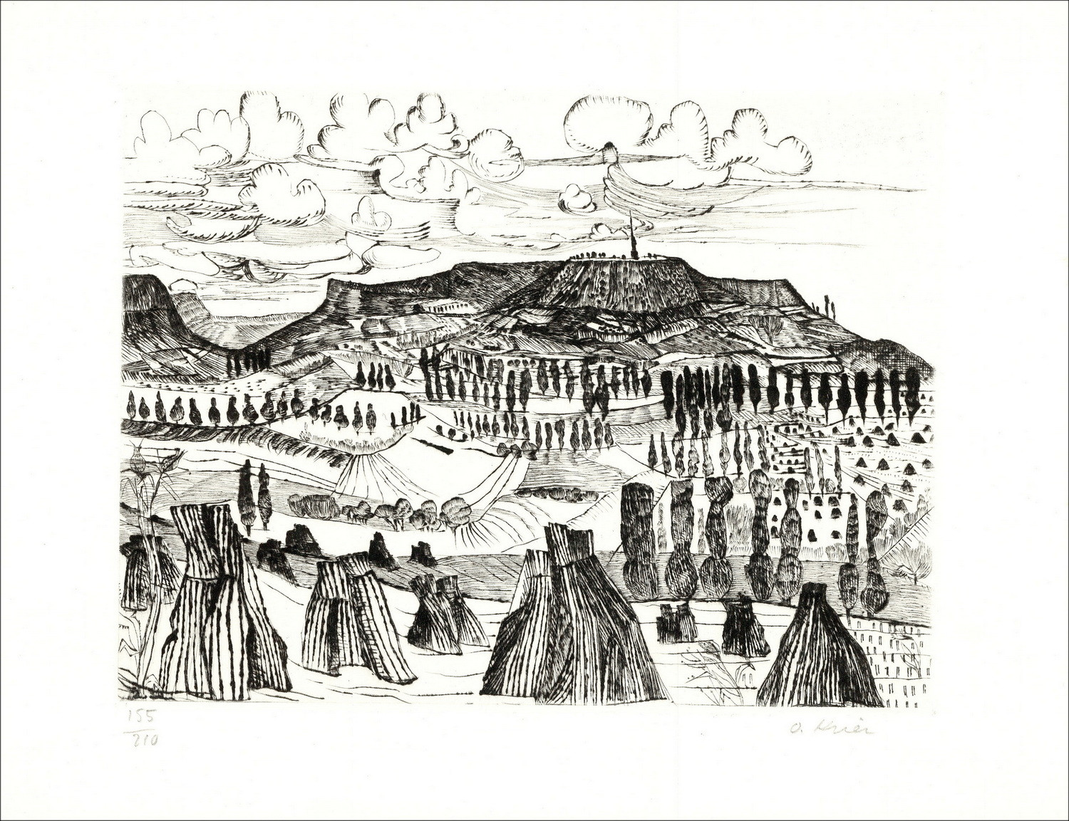 Maurice Barrès - Inspirational Hill, illustriertes Buch 1962