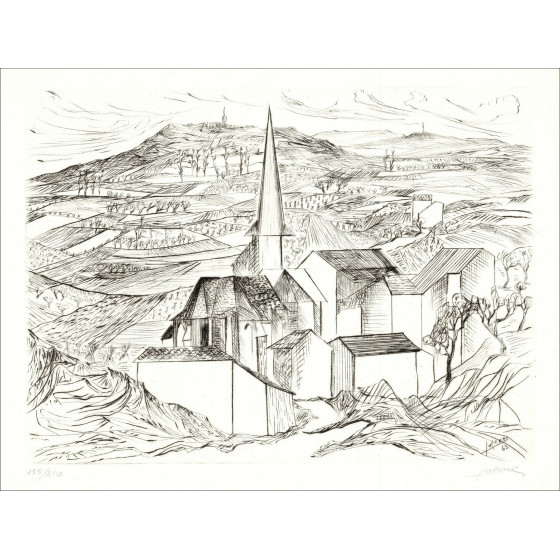 Maurice Barrès – La Colline inspirée, livre illustré 1962