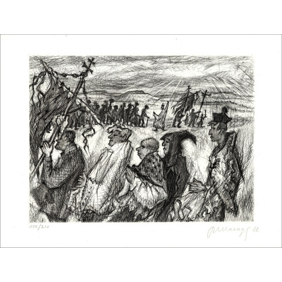 Maurice Barrès – La Colline inspirée, livre illustré 1962