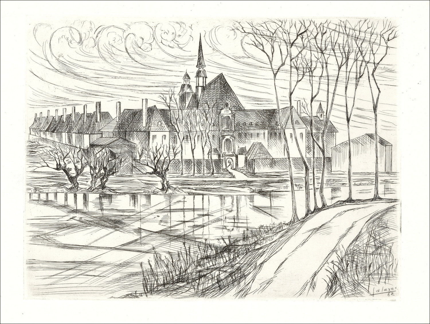 Lorraine-Graveure - La Chartreuuse de Bosserville, 1963