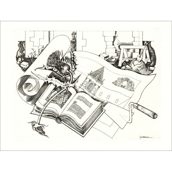Incisione di Lorena - La Chartreuse de Besderville, 1963