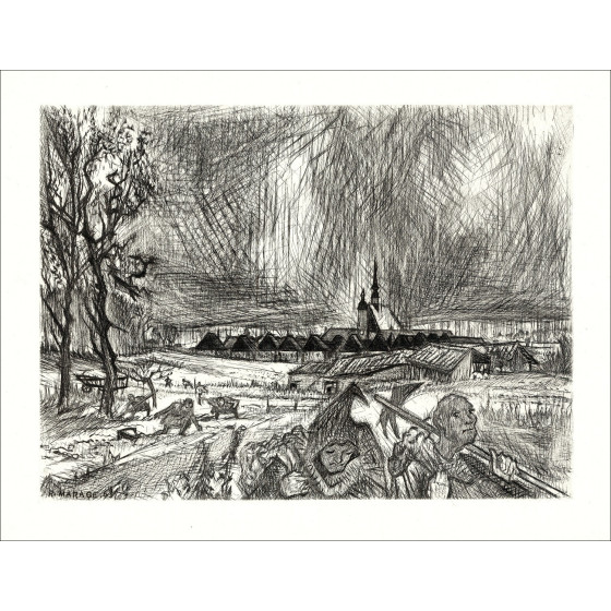 Graveurs lorrains – La Chartreuse de Bosserville, 1963