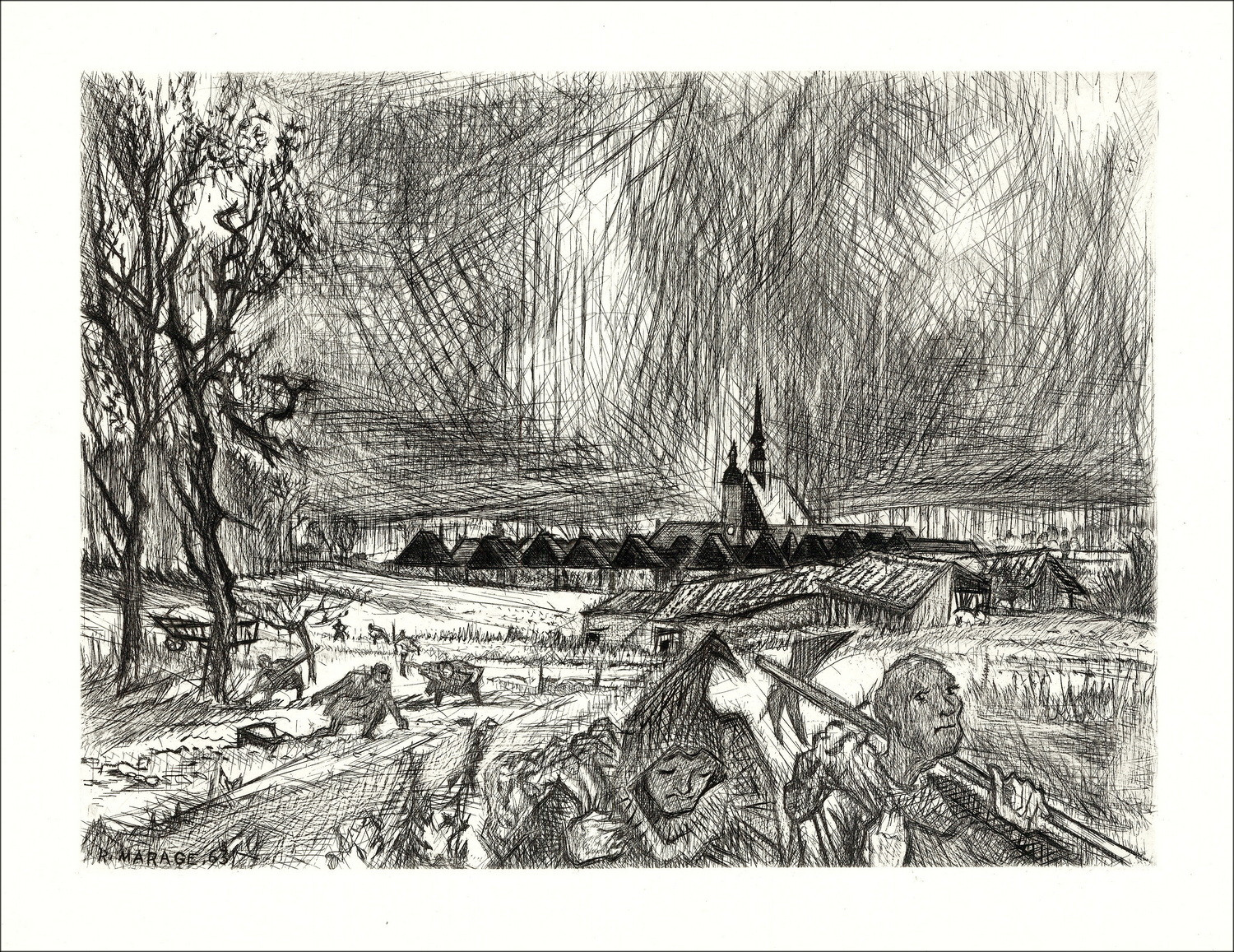 Lorraine-Graveure - La Chartreuuse de Bosserville, 1963