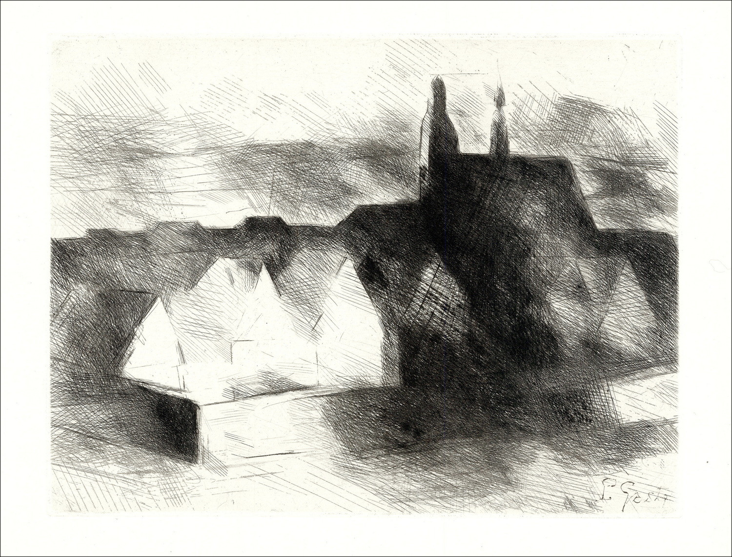 Lorraine-Graveure - La Chartreuuse de Bosserville, 1963