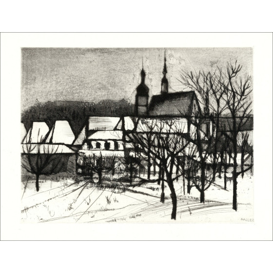 Incisione di Lorena - La Chartreuse de Besderville, 1963